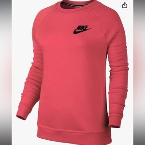 Nike Sportswear Rally Crew Sweatshirt | Size: S | Color: Coral